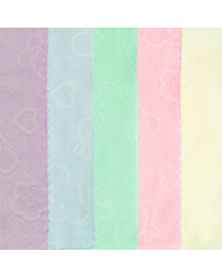 Ściereczka kuchenna z mikrofibry 60 x 30 cm wzorowana fioletowa 1 szt