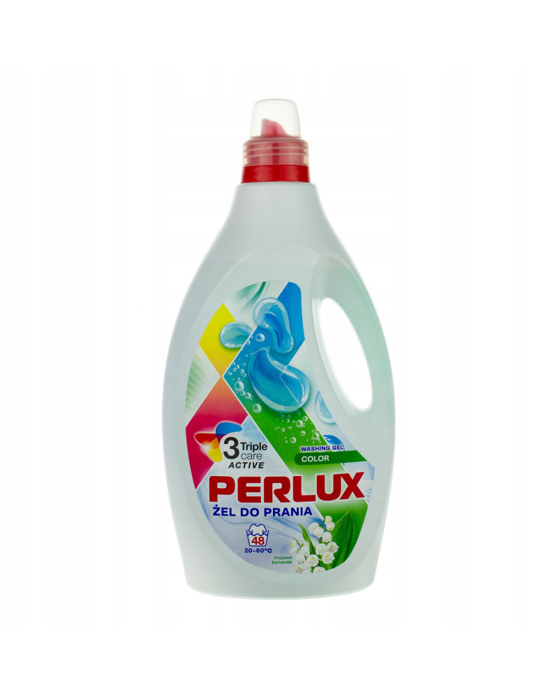 Żel do prania PERLUX do koloru majowe konwalie 1,92 litra