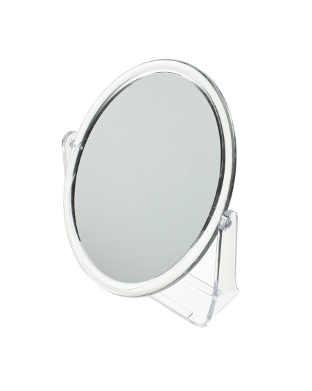 Lusterko kosmetyczne do makijażu owalne dwustronne