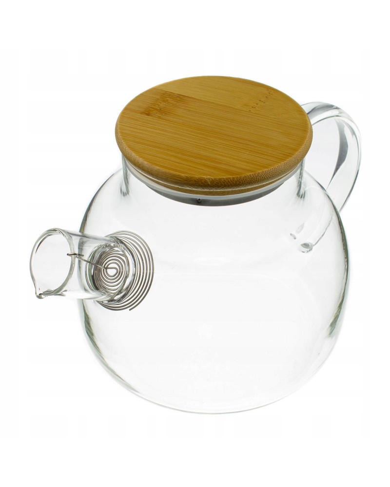 Dzbanek szklany 1000 ml na herbatę lub napoje