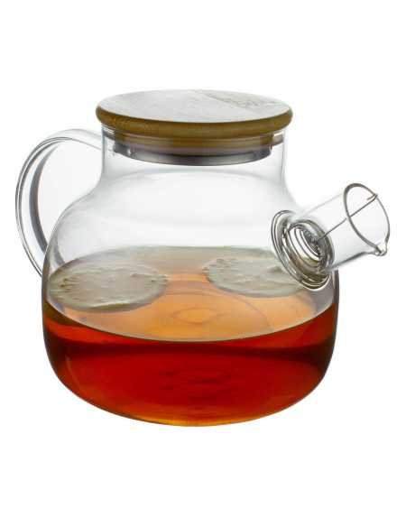 Dzbanek szklany 1000 ml na herbatę lub napoje