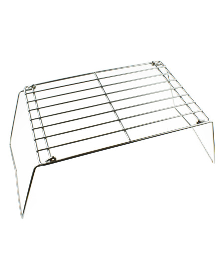 Grill węglowy składany - turystyczny ruszt 32 x 22 cm