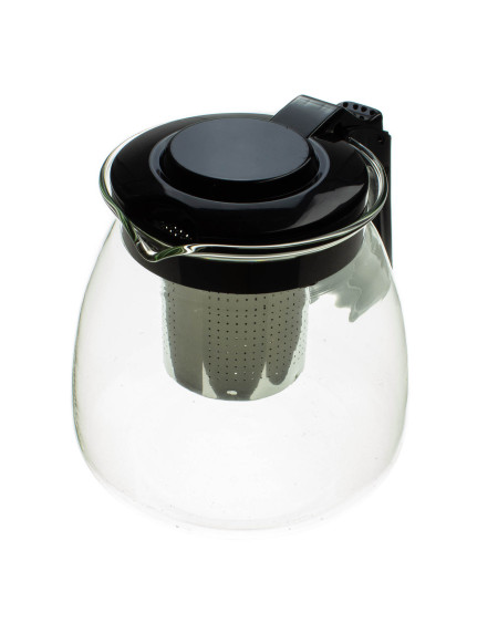 Szklany dzbanek 900 ml z zaparzaczem do herbaty kawy ziół