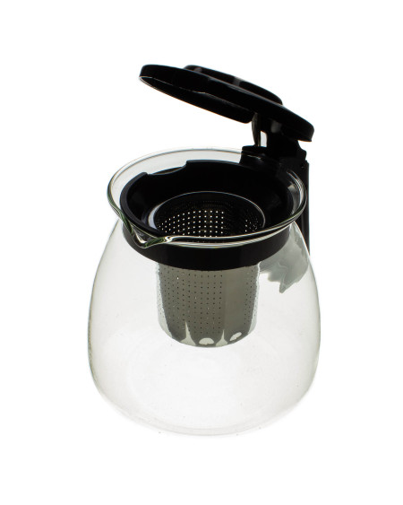 Szklany dzbanek 900 ml z zaparzaczem do herbaty kawy ziół