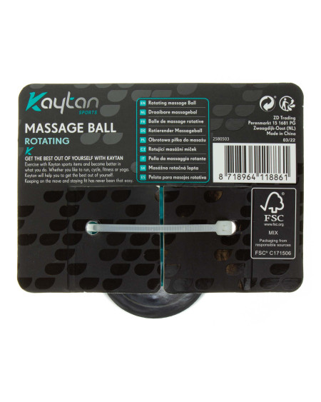 Obrotowy gładki roller kula do masażu ciała KAYTAN