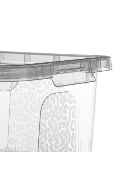 Pojemnik plastikowy z pokrywą MULTIBOX 2 litry przezroczysty 20x15x10 cm