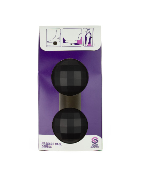 Masażer do ciała podwójna piłka SPORT SUPPORT 12,5 x 6 cm