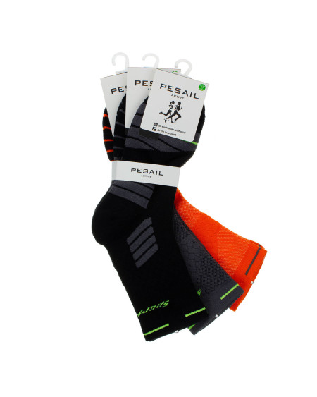 Skarpety sportowo-trekkingowe bezuciskowe 3 PARY mix KOLOR (rozmiar 40-44)