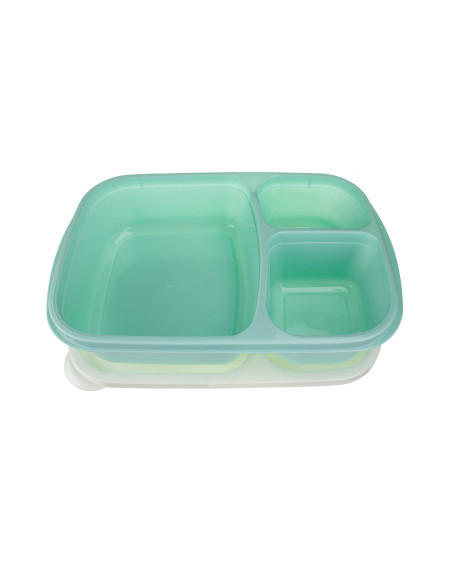 LUNCHBOX - 3 komorowy pojemnik na żywność 950 ml