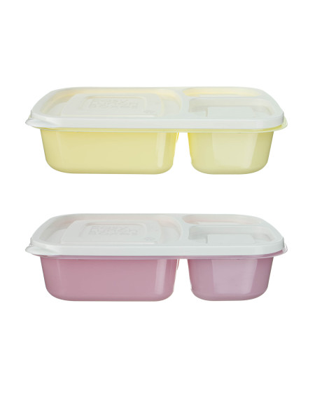 LUNCHBOX - 3 komorowy pojemnik na żywność 950 ml