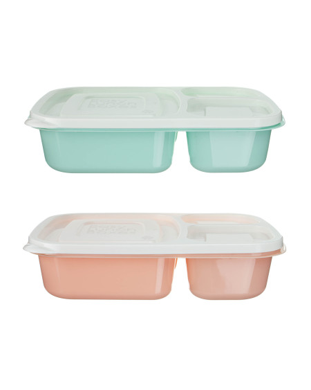 LUNCHBOX - 3 komorowy pojemnik na żywność 950 ml