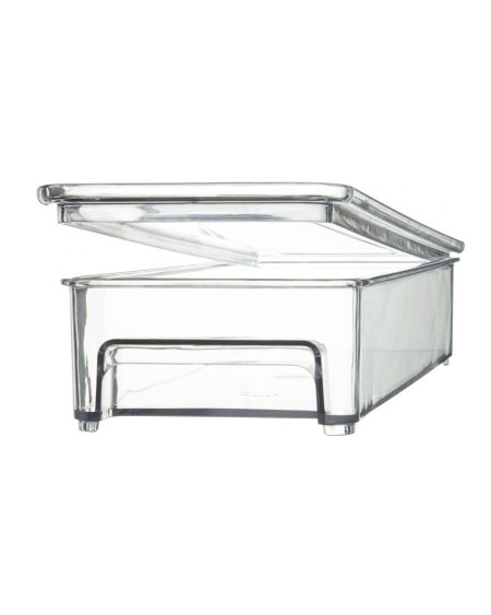 Pojemnik organizer do lodówki 800 ml z pokrywką 31,5 x 10,5 x 5 cm