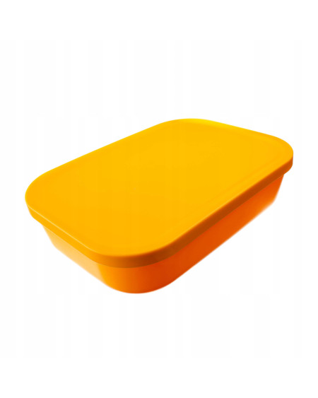 Uniwersalny pojemnik kuchenny 1500 ml żółty 25 x 18 x 6 cm