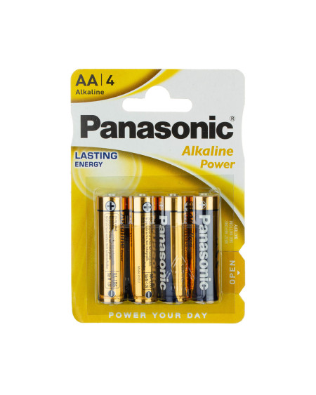 Baterie alkaliczne PANASONIC AA/LR6 1,5 V - 4 sztuki