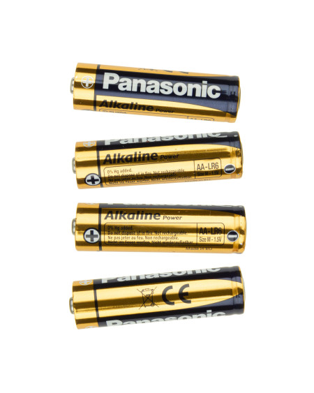 Baterie alkaliczne PANASONIC AA/LR6 1,5 V - 4 sztuki