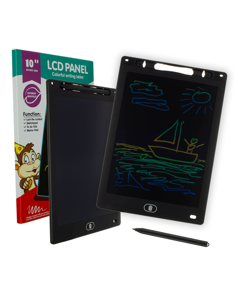 Duży panel graficzny LCD 10-calowy znikopis do rysowania dla dzieci