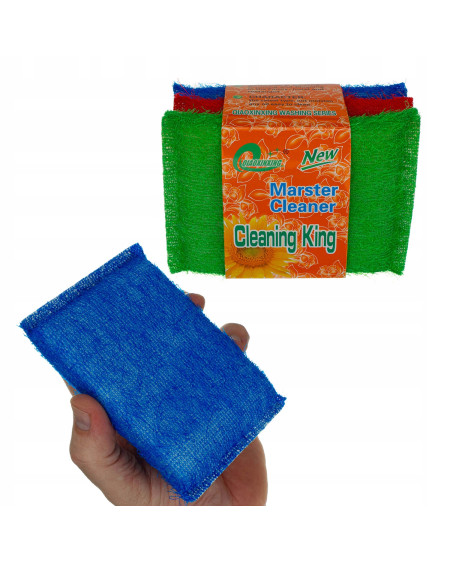 Zmywak kuchenny czyścik do silnych zabrudzeń - zestaw 3 szt