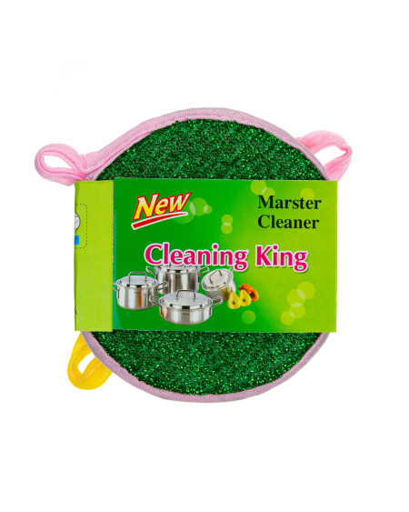 Dwustronny okrągły zmywak czyścik kuchenny - zestaw 3 szt