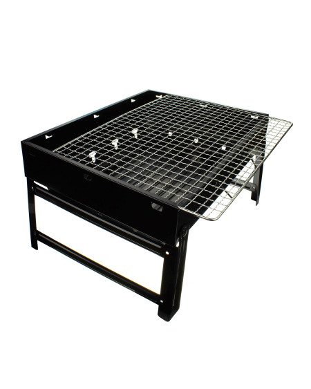 Grill węglowy turystyczny składany ruszt 35 x 27 cm