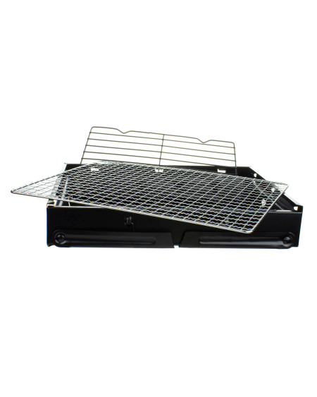 Grill węglowy turystyczny składany ruszt 35 x 27 cm