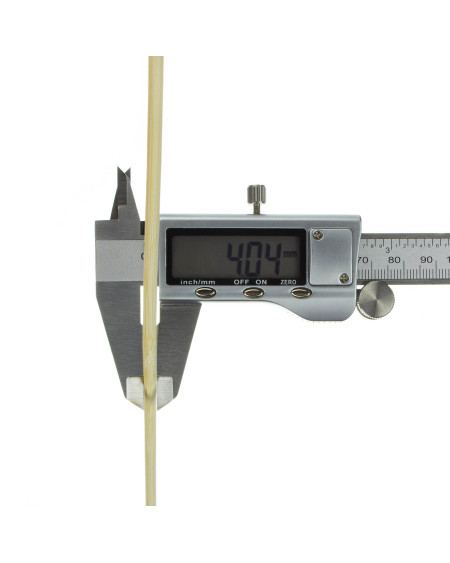 Grube bambusowe patyczki do szaszłyków 35 cm / 4 mm zestaw 50 sztuk