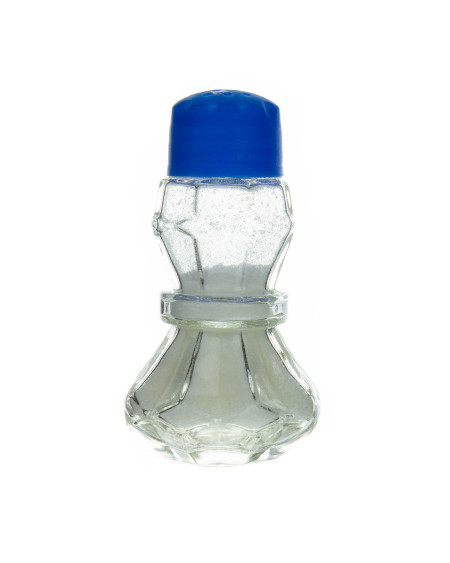 Szklany pojemnik 50 ml na sól lub pieprz z nakrętką z tworzywa sztucznego