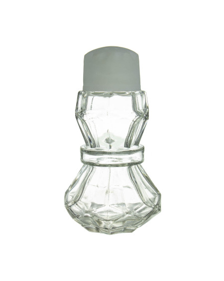 Szklany pojemnik 50 ml na sól lub pieprz z nakrętką z tworzywa sztucznego