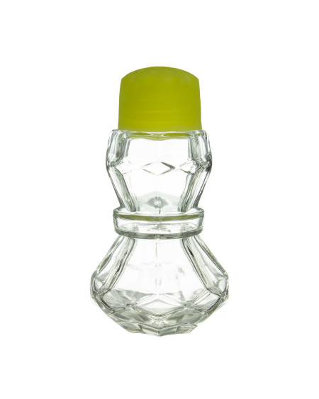 Szklany pojemnik 50 ml na sól lub pieprz z nakrętką z tworzywa sztucznego