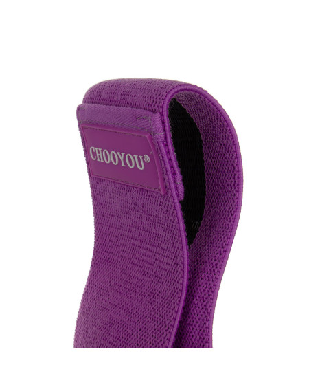 Elastyczne taśmy oporowe HIP BAND do ćwiczeń 38 x 8 cm - zestaw 3 sztuki