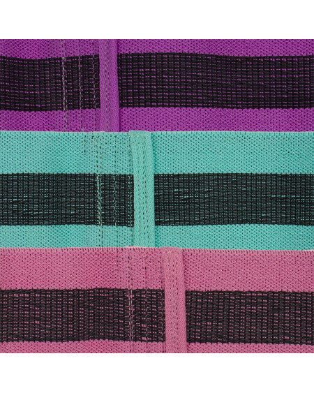 Elastyczne taśmy oporowe HIP BAND do ćwiczeń 38 x 8 cm - zestaw 3 sztuki