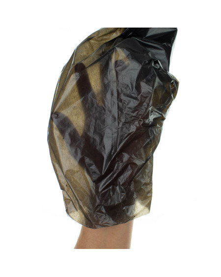 Worki na śmieci LDPE 60 litrów (68 x 57 cm) mocne czarne 10 sztuk