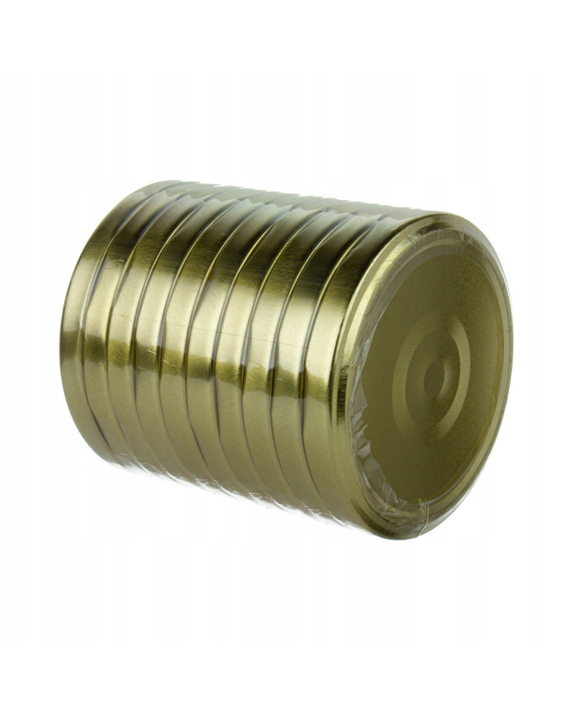 Zakrętki do słoików FENIKS z klikiem (6 zaczepów Φ 82 mm) zestaw 10 sztuk