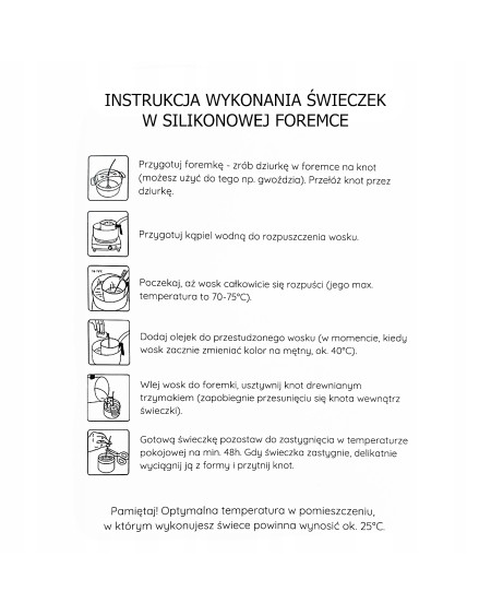 Zestaw do robienia świec sojowych ZIELONA HERBATA
